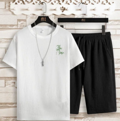 Men's T Shirt and Shorts Co-Ord Set