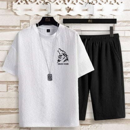 Men's T Shirt and Shorts Co-Ord Set