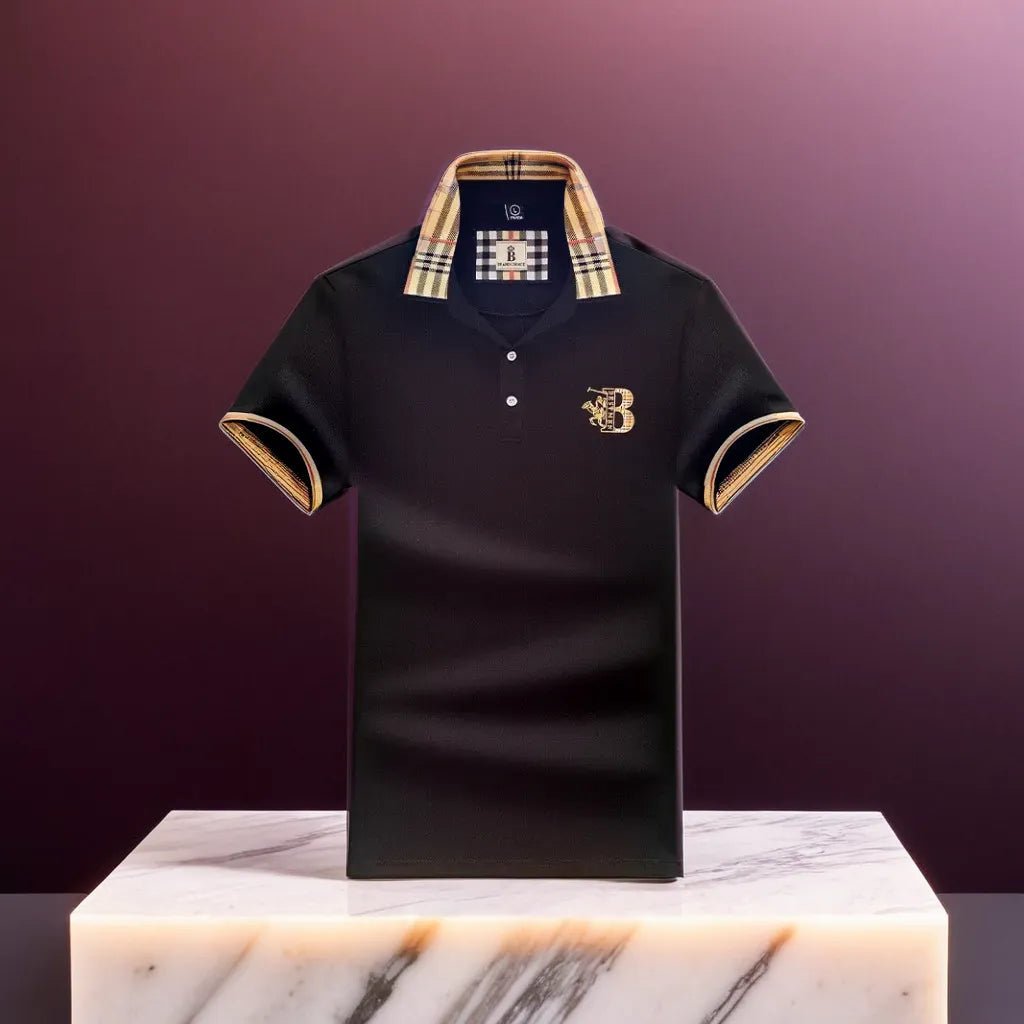 Briston Polo Shirt | Men's Checked Collar
