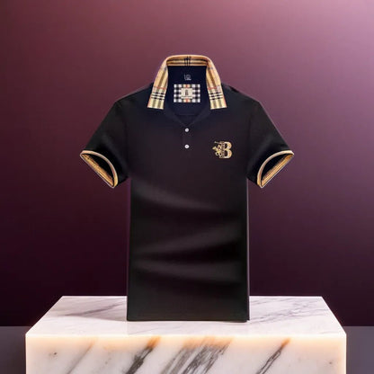 Briston Polo Shirt | Men's Checked Collar