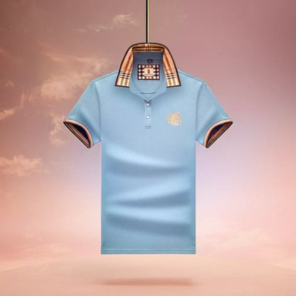 Briston Polo Shirt | Men's Checked Collar