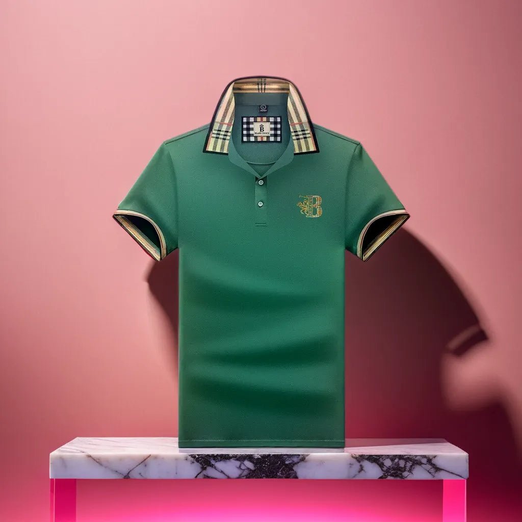 Briston Polo Shirt | Men's Checked Collar