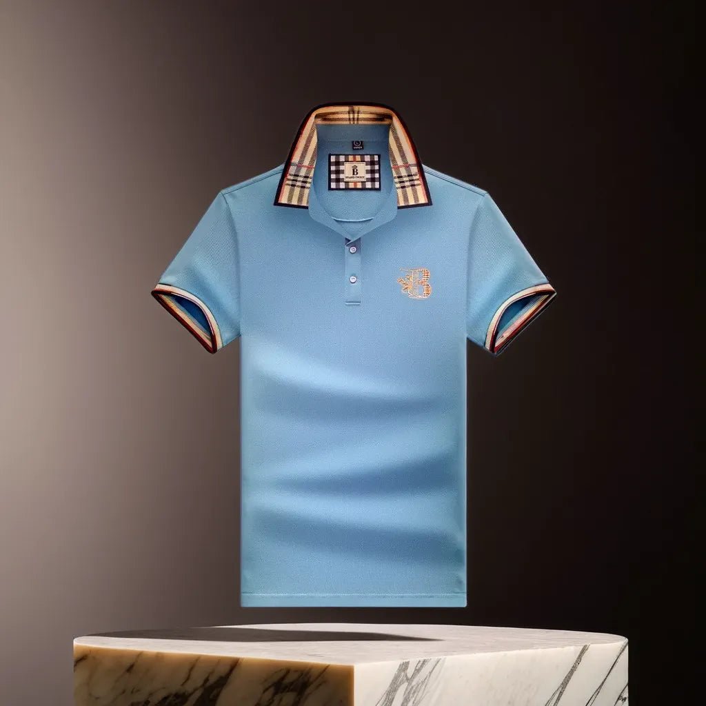 Briston Polo Shirt | Men's Checked Collar