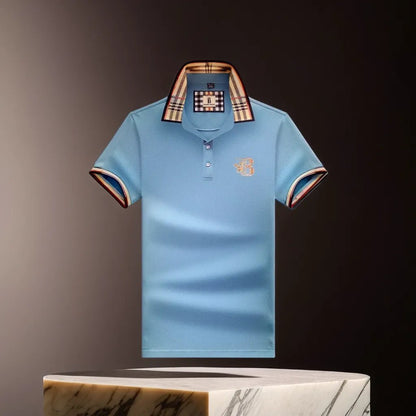 Briston Polo Shirt | Men's Checked Collar