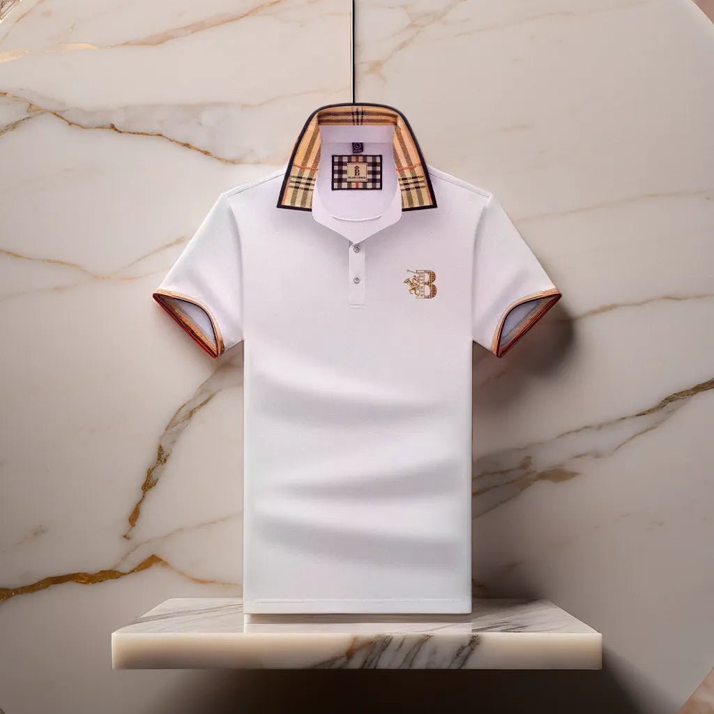 Briston Polo Shirt | Men's Checked Collar
