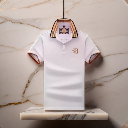 Briston Polo Shirt | Men's Checked Collar