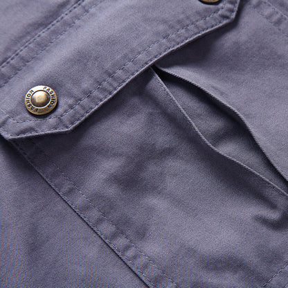 Cargo Shorts Men's Zip Pockets