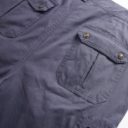 Cargo Shorts Men's Zip Pockets