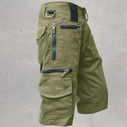 Cargo Shorts Men's Zip Pockets