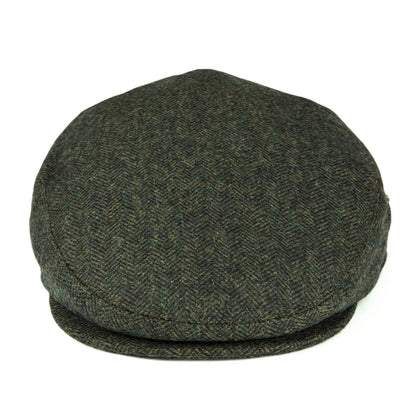 Men's Classic Herringbone Flat Cap Full
