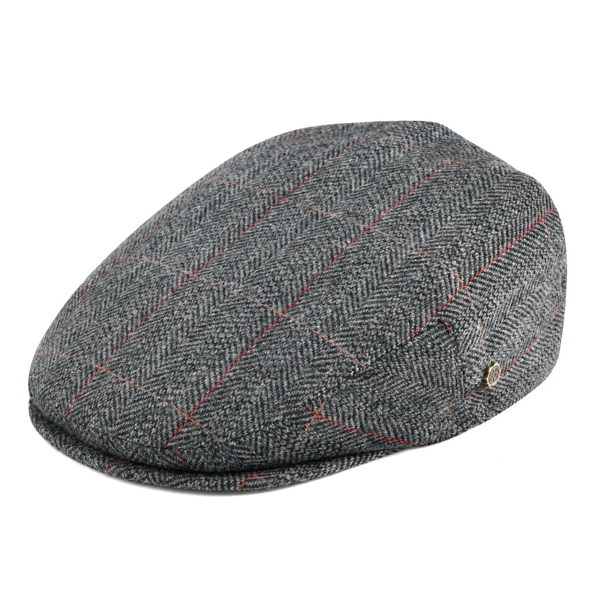 Men's Classic Herringbone Flat Cap Hero
