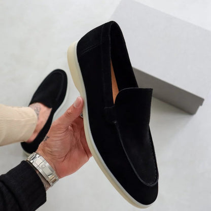 Men's Comfortable Everyday Loafers with Classic Sole Front