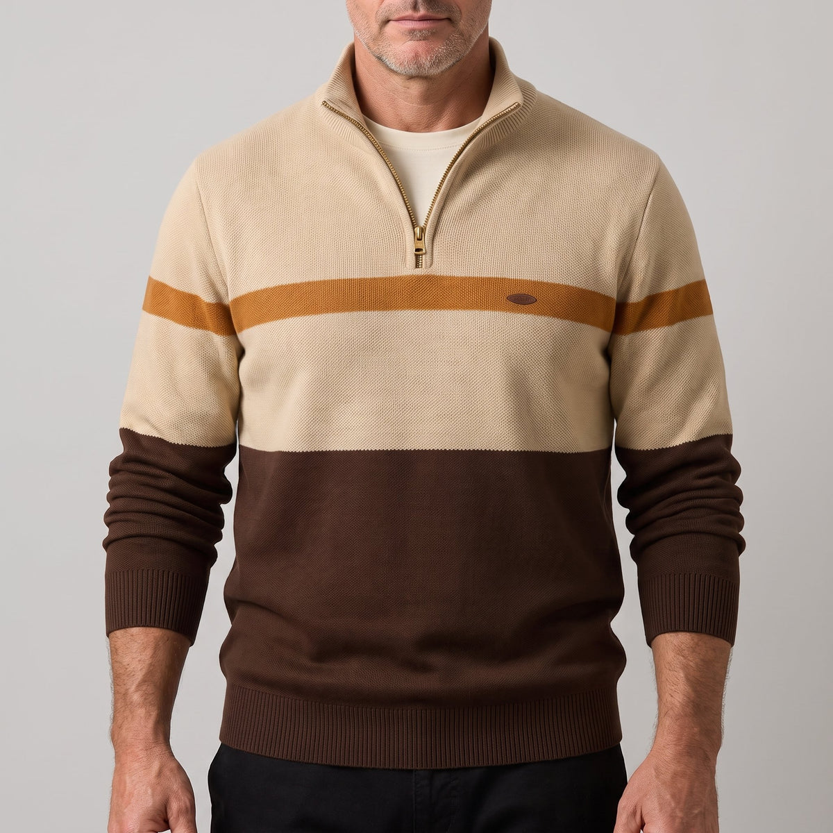 Men's Heritage Quarter-Zip Cotton Pullover Hero