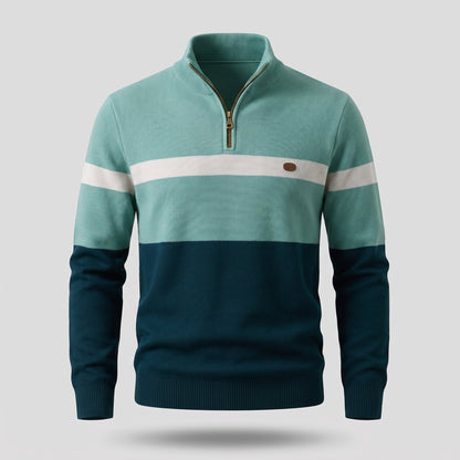 Men's Heritage Quarter-Zip Cotton Pullover Lifestyle