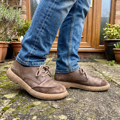Men's Heritage Sneaker | Leather Suede with Crepe Sole Side