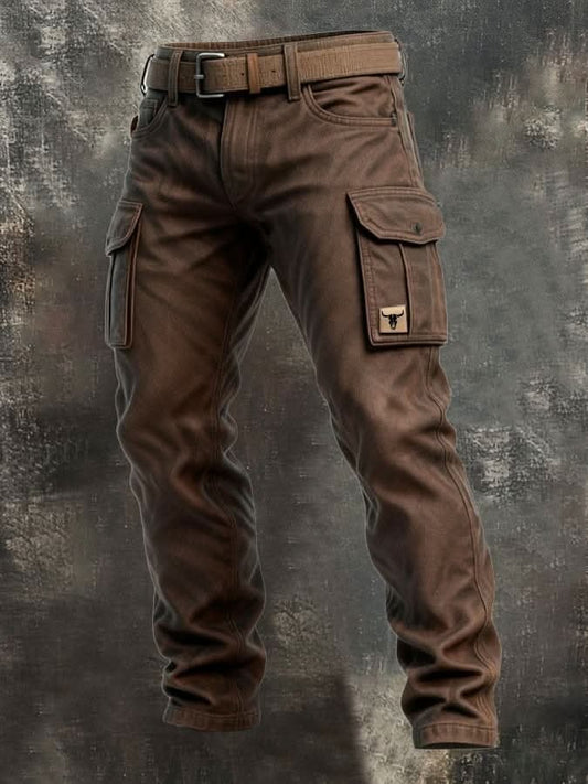 Men's Insulated Utility Cargo Pants with Tailored Fit Hero