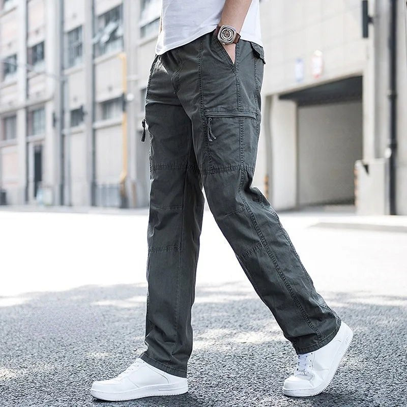 Men's Relaxed Fit Cargo Pants with Stretch Fabric Hero