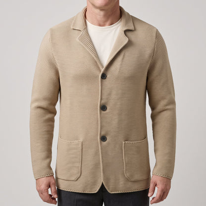 Men's Slim Fit Knitwear Cardigan with Button Front Hero