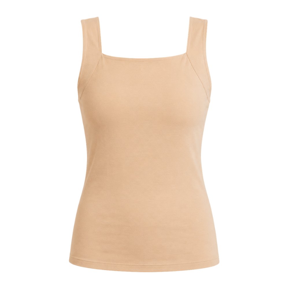 Women's Built-In Bra Shaper Tank Top with Soft Support View 11