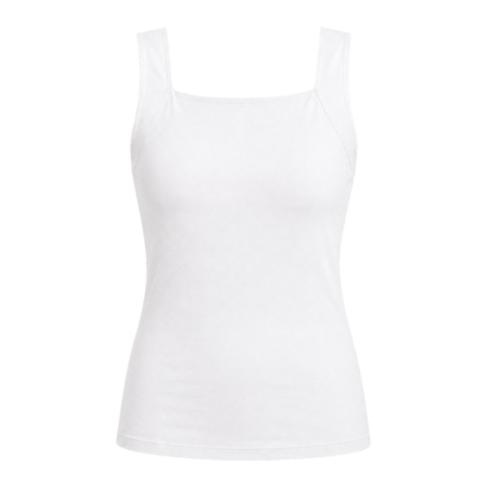 Women's Built-In Bra Shaper Tank Top with Soft Support View 12