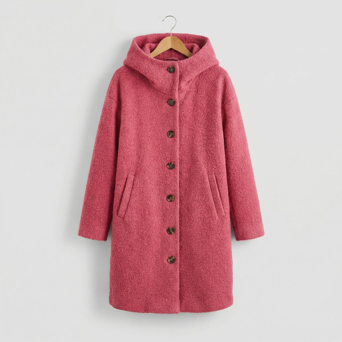 Women's Casual Spring Coat with Relaxed Fit Hero