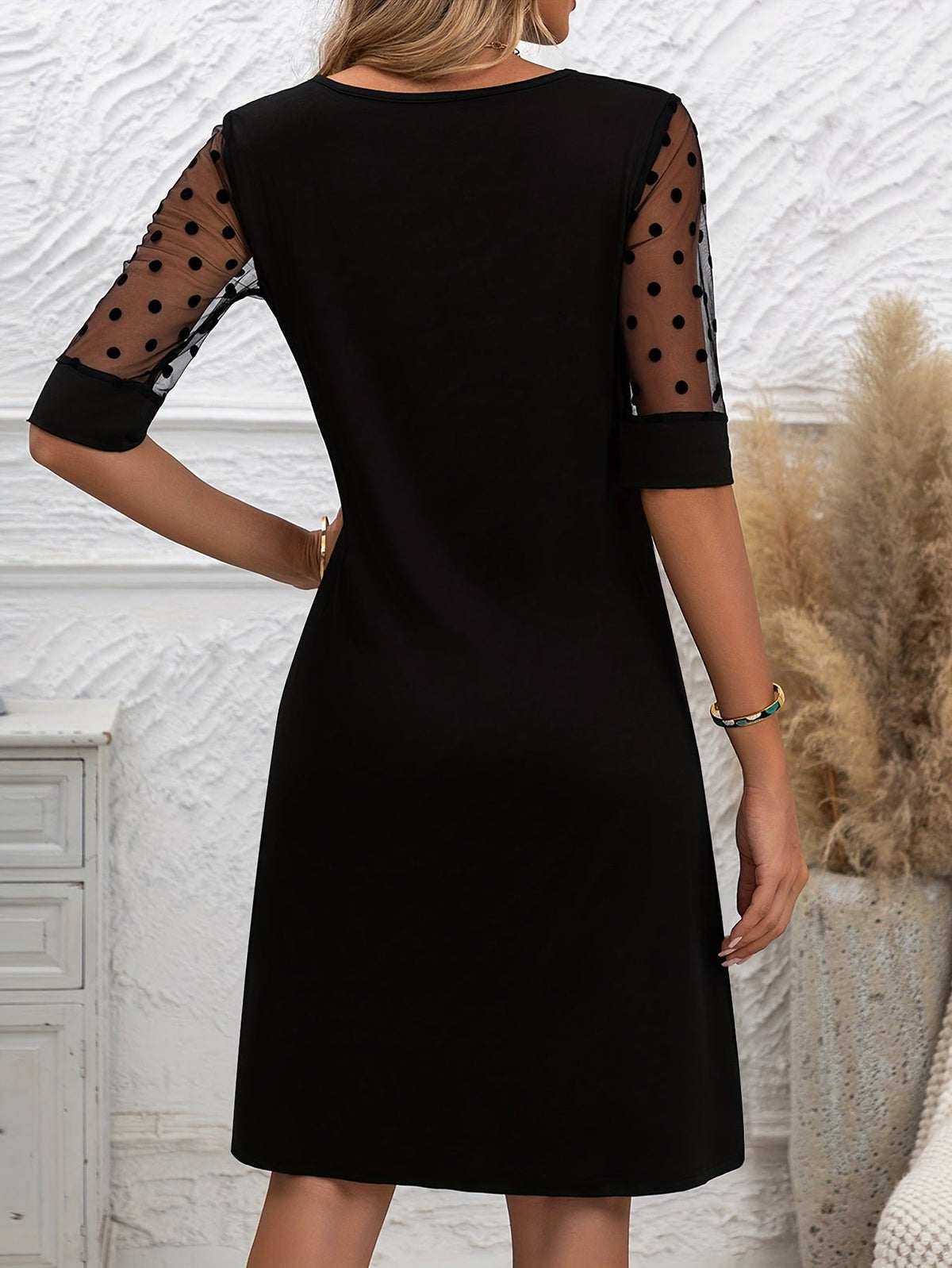 Women's Elegant Occasion Dress | Delicate Lace Detail Front