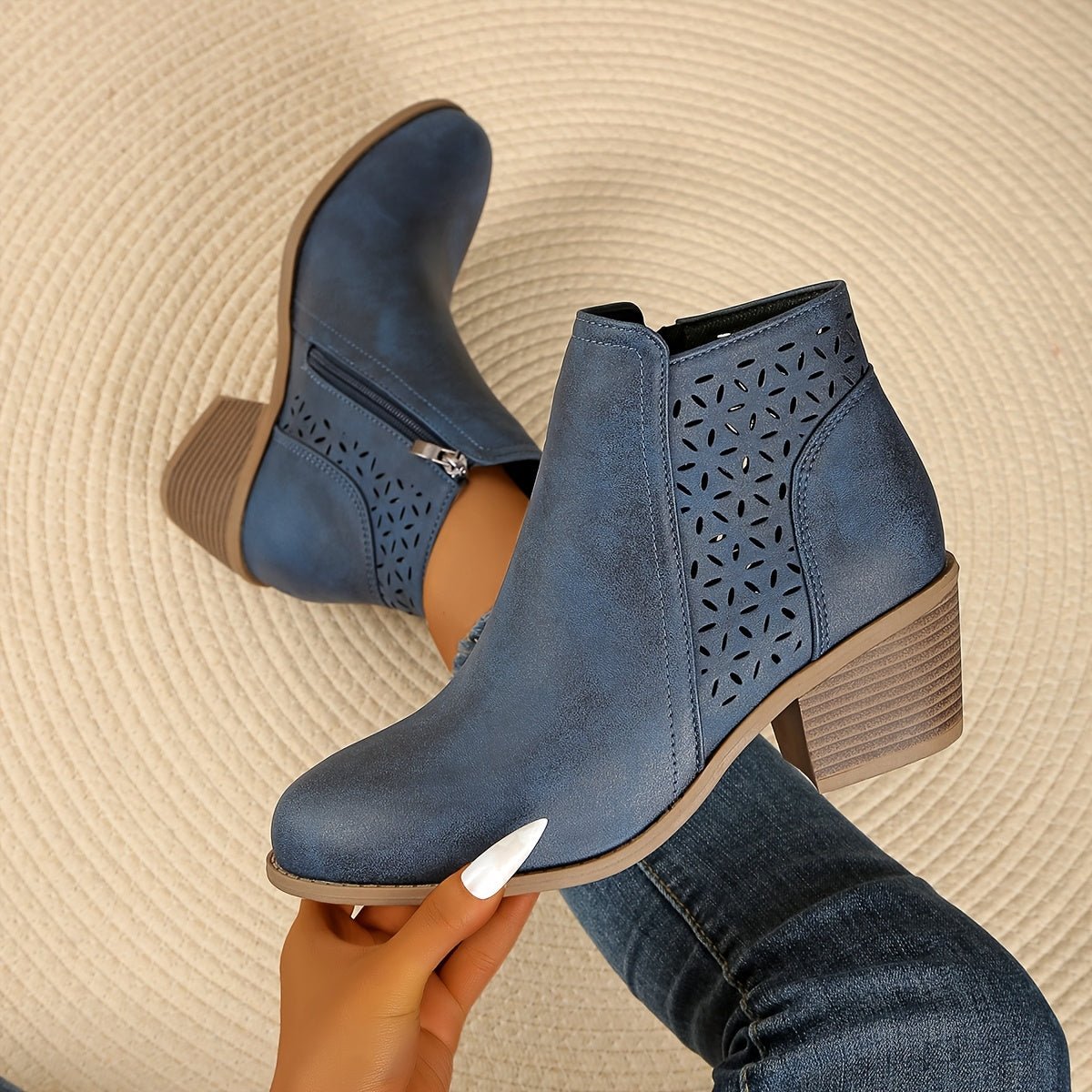Women's Orthopaedic Boots | Wide Fit with Non-Slip Sole Side