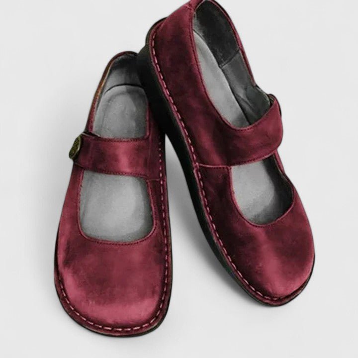 Women's Orthopaedic Shoes | Adjustable Strap with Round Toe Angle