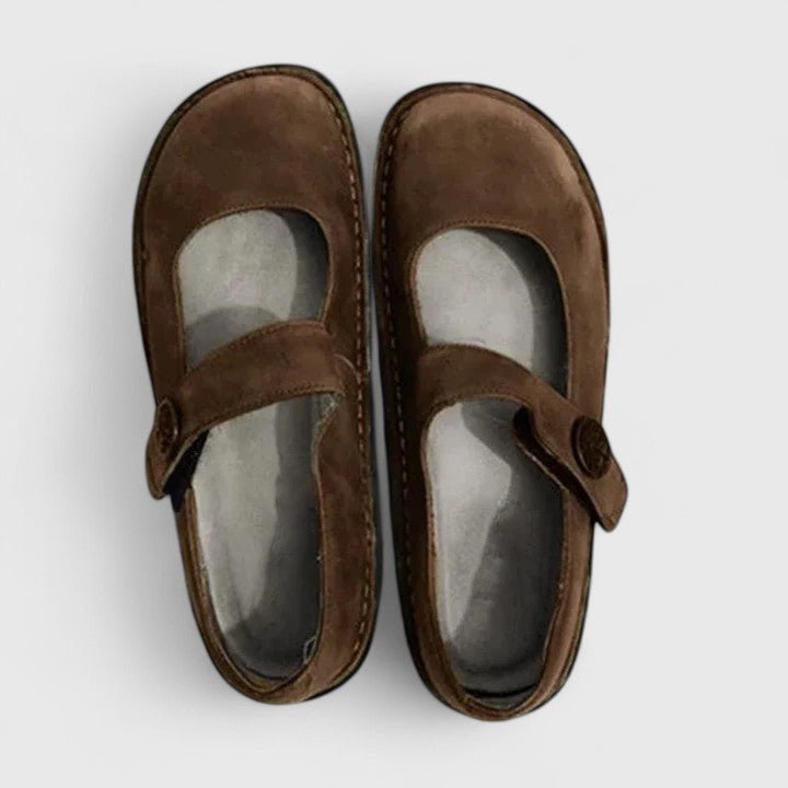 Women's Orthopaedic Shoes | Adjustable Strap with Round Toe Detail