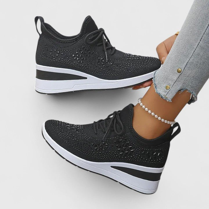 Women's Orthopaedic Shoes | Breathable Mesh with Wedge Heel Back