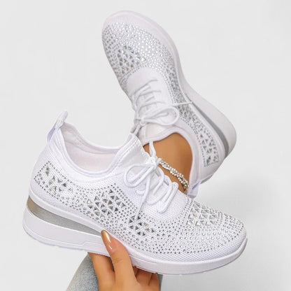 Women's Orthopaedic Shoes | Breathable Mesh with Wedge Heel Front