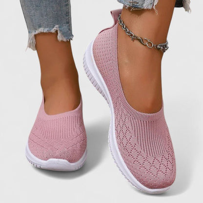 Women's Orthopaedic Slip-Ons | Wide Fit with Removable Insole Back
