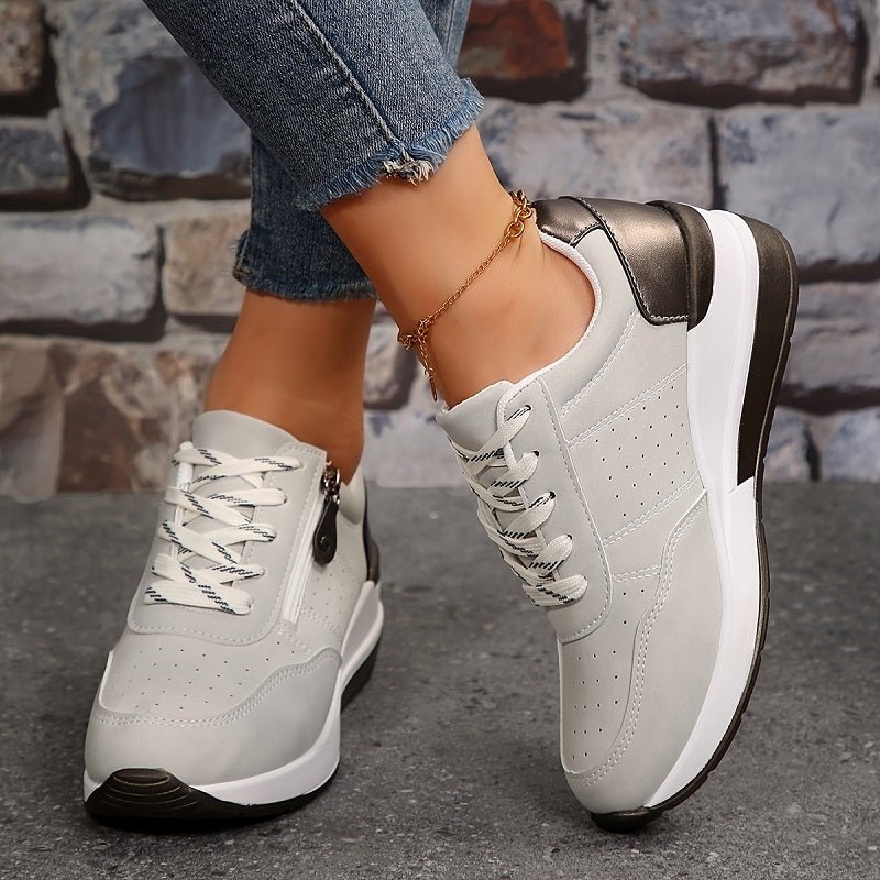 Women's Orthopaedic Trainers | Height Boosting with Cushioned Support Back