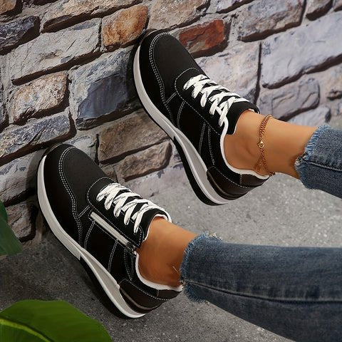 Women's Orthopaedic Trainers | Height Boosting with Cushioned Support Close Up