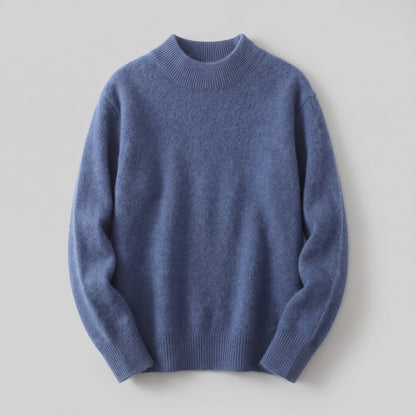 Women's Soft Knit Rollneck Jumper with Ribbed Trim Lifestyle