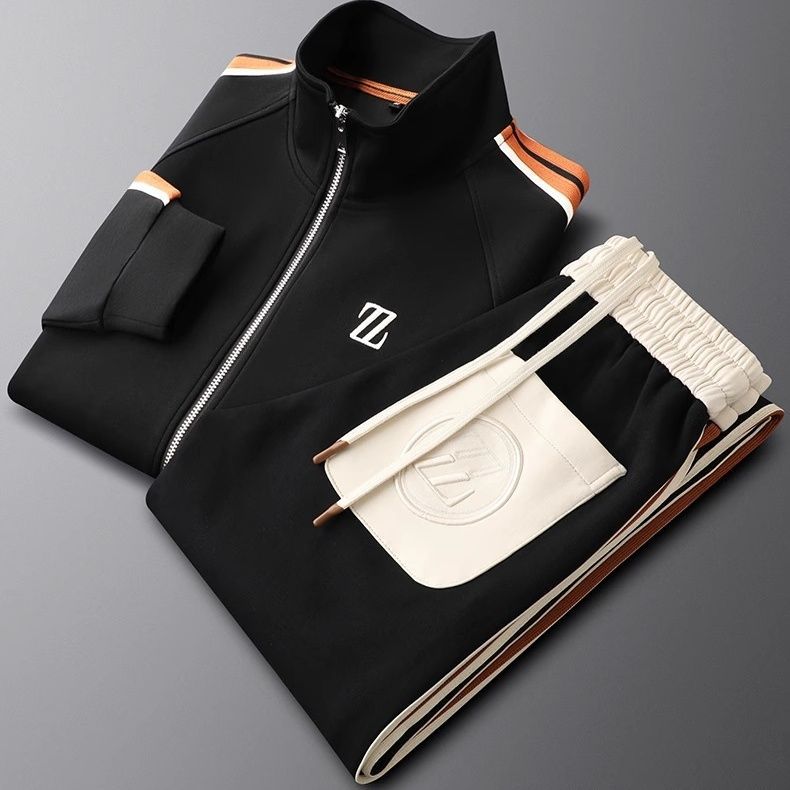 Men’s Tracksuit | Two Piece Zip Up Set With Jacket And Joggers